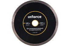 Диск алмазный сплошной по керамограниту (200х25.4 мм) Inforce 11-01-511