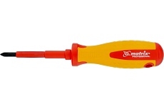 Отвертка Insulated Ph1x75 мм CrMo, до 1000 В, двухкомп. рукоятка Matrix PROFESSIONAL 12926