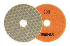 Круг алмазный гибкий шлифовальный (черепашка) 100 мм, №200 BIHUI DPP420