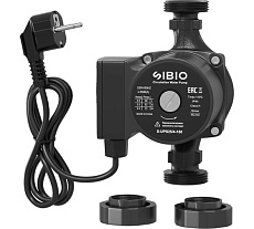 Насос циркуляционный Sibio 25/4-180мм с гайками, кабель, медная намотка S-UPS25/4-180