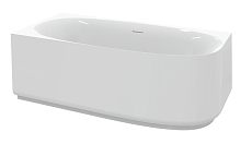 Акриловая ванна Cezares Lux CZR-LUX-CORNER-165-80-58-L 165x80 см белый, L