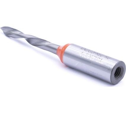 Сверло присадочное сквозное усиленное KJ1-V40204L (4.5х70 мм; хв-к 10 мм; левое вращение) МНОГОФРЕЗ 6569