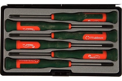 Набор отверток для точной механики TORX Hans 06141-6