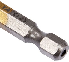 Сверло Yato фрезеровальное по металлу 6,5мм hss-tin hex YT-44824 364844824 092 1