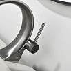 Смеситель для раковины Black&White Gravity GF-7106-GM оружейная сталь