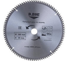 Диск пильный по дереву (305х30 мм; Z96) D.BOR 9K-803059605D