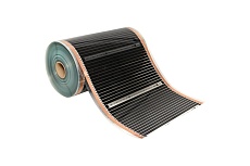 Инфракрасный пленочный теплый пол EKF 220 Вт/м2 ширина 0,5 метра рулон 150 м Ik-roll-220-150m