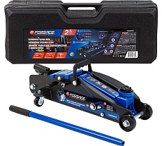 Подкатной домкрат 2,5т с фиксацией в кейсе Forsage F-TH22501C кейс(9492)