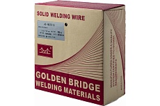 Проволока сварочная омедненная газозащитная для особопрочных соединений JQ.MG70-G/ER100S-G 1.2 мм, 15 кг GOLDEN BRIDGE 139
