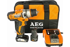 Аккумуляторная ударная дрель-шуруповерт AEG BSB12C2LI-X02B 4935451418