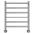 Полотенцесушитель водяной Point Артемида PN14156P П4 50x60 c 2 полками, хром