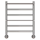 Полотенцесушитель водяной Point Артемида PN14156P П4 50x60 c 2 полками, хром