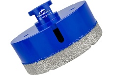 Коронка алмазная 100x35 мм для УШМ Vertextools 333-100-35