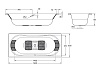 Стальная ванна BLB Duo Comfort 180x80