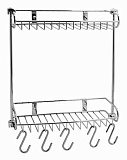 Полка WasserKRAFT K-1422 двойная