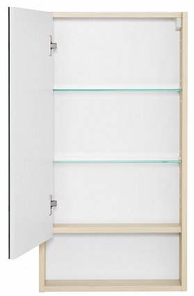 Зеркальный шкаф Акватон Сканди 45 см дуб верона