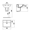 Раковина Creavit Key KY050-00CB00E-0000 50 см белый