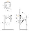 Писсуар Catalano Comfort 0932610001 белый глянец