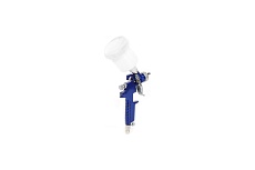 Пневматический краскопульт Intertool MINI, форсунка 0.8 мм, бачок 125 мл, PT-0101