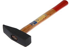 Слесарный молоток Тундра квадратный боек, деревянная рукоятка, 500 г 881980