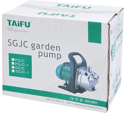 Самовсасывающий насос TAIFU 50 л/мин, на 30 м, 0.6 KW/0.8 HP, SGJC600
