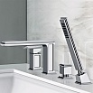 Смеситель на борт ванны Gessi Eleganza 46037#031 хром