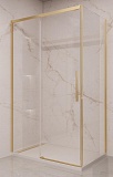 Душевой уголок Vincea Stella VSR-1ST9011CLG 110x90 брашированное золото, прозрачное