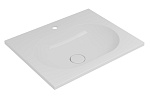 Раковина Vincea VCB-4H600W 60 см гелькоут, белый