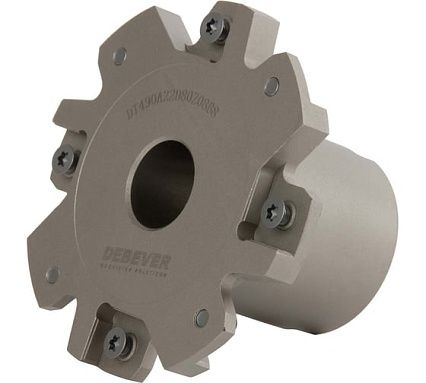 Фреза торцевая Standard D=80 мм, dпос=22 мм, 90°, 8 кромок Debever Machining Solutions DB-S-DT490A22D80Z08B8
