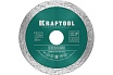 Диск алмазный отрезной сплошной по керамограниту Kraftool Keramo 115х22 мм 36684-115