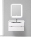 Мебель для ванной BelBagno Marino-Cer 100 см Bianco Lucido