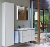 Тумба с раковиной Duravit L-Cube 103 2 ящика белый