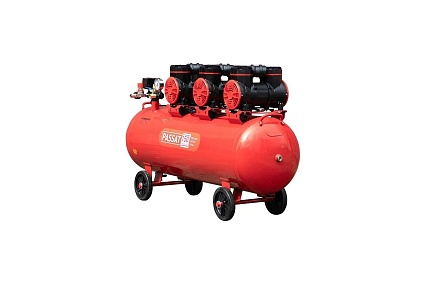Компрессор Aurora PASSAT-150 MODULE тихий, безмасляный, 150 л, 750л/мин, 4.35 кВт 35012