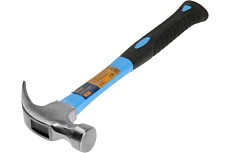 Молоток-гвоздодер Тундра фибергласовая 2К рукоятка, 250 г 882007