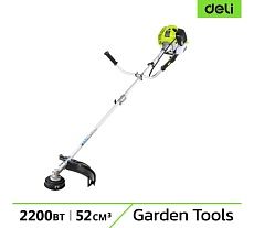 Триммер бензиновый Deli с разборной штангой EDE-GT255-7 (2200Вт/ 3л.с, 52 см3, бак 1,2л) 194269