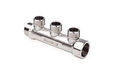 Коллектор резьбовой Aqualink вн-нар 3/4, 1/2х3 (Цена за упаковку 2 шт.) арт. 2422