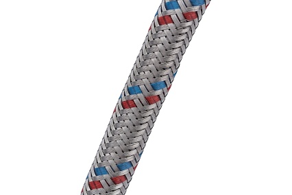 Гибкая подводка для смесителей ELKA (оплетка нерж.сталь) 1/2", вр/нр м10, 60 см (пара) 694687891806