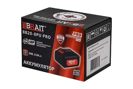 Аккумулятор Brait BB20-8PU PRO 21.02.566.101
