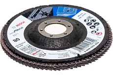 Круг лепестковый Best for Metal для УШМ (115 мм; К80) Bosch 2608605452