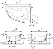 Акриловая ванна Jacob Delafon Micromega Duo 170x105 см R