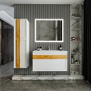 Мебель для ванной Бриклаер Берлин 100 см белый глянец