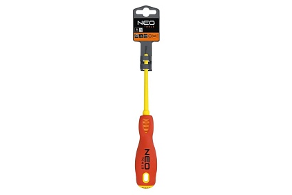 Шлицевая отвертка Neo Tools 6.5x150 мм 1000 В CrMo 04-055