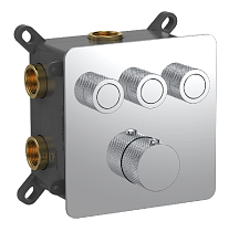 Смеситель для душа AQUAme AQM8812CR термостат, хром