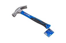 Молоток-гвоздодер с магнитным держателем гвоздя Forsage 680гр. f-t7024 56623