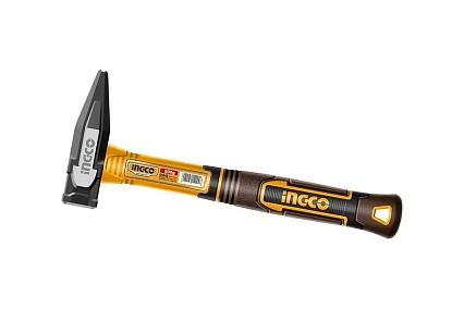 Молоток машиниста Ingco 500г, ручка фибергласс, нескольз HMH82500