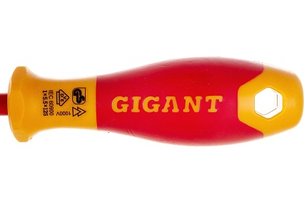 Диэлектрическая отвертка Gigant SL 5.5x125 мм GDS SL 55125