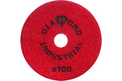 Круг алмазный гибкий шлифовальный Черепашка 100 мм, №100 Diamond Industrial DIDCHSH100