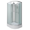 Душевая кабина Niagara Classic NG 33094-14LBKT 100x90 стекло матовое, без крыши, тропический душ