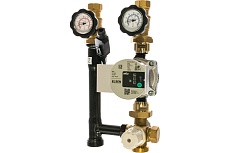 Прямая насосная группа ELSEN DN 25, без насоса EFG25.011