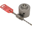 Коронка буровая по бетону с оснасткой Master TCT-72 (72 мм; М22; SDS-plus) EKF tct-72-m22